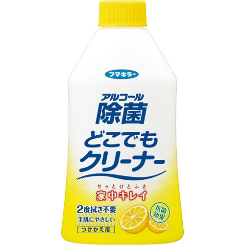 フマキラー アルコール除菌 どこでもクリーナー つけかえ用 300mL 1本
