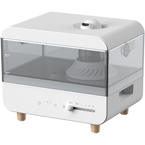 YAMAZEN 超音波式加湿器 上部給水仕様 ホワイト MZ-EGA25(W) 1台