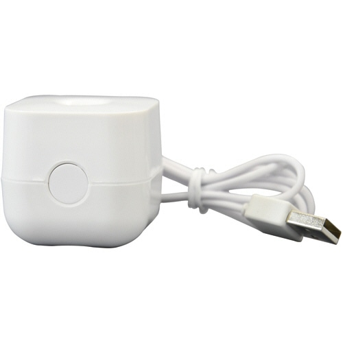 トップランド ペットボトル加湿器 キューブ USB接続 超音波式 ホワイト SH-CB35 WT 1個