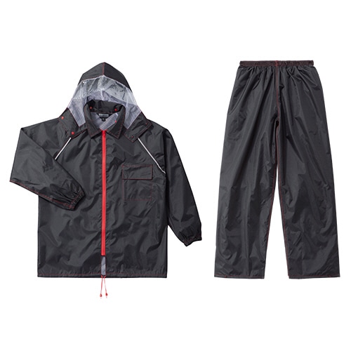川西工業 レインスーツ ブラックイーグル Lサイズ #3673L 1着