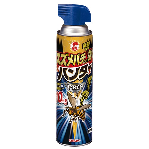 大日本除蟲菊 KINCHO スズメバチにも効くハチアブ用ハンターPRO 510ml 1本