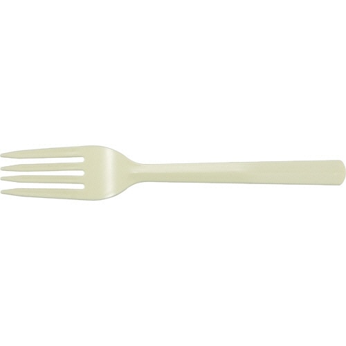 やなぎプロダクツ プラスチック フォーク ホワイト 個包装 Y-136 1パック(100本)