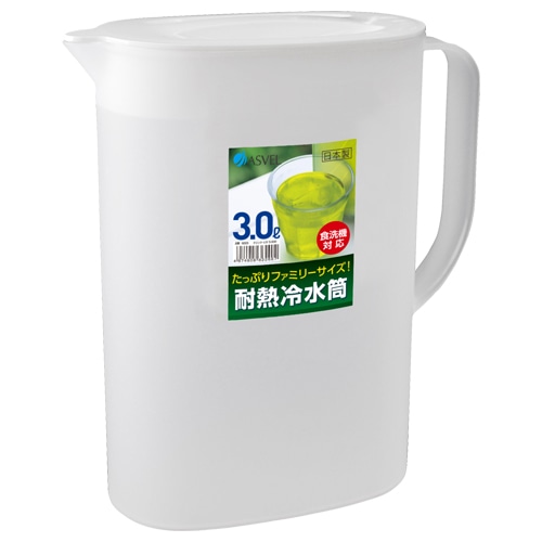 アスベル 水差しポット ドリンクビオ 3.0L 8226-D300 1個
