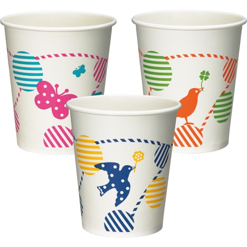 ファーストレイト うがい用紙コップ 森のおともだち 150ml(5オンス) FR-284 1箱(1000個)
