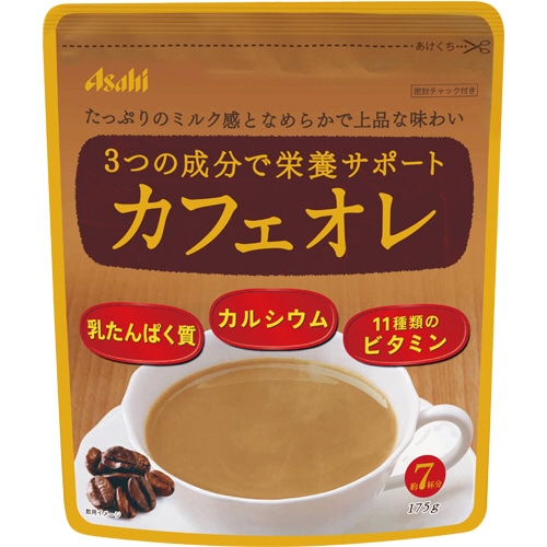 WAKODO 3つの成分で栄養サポート カフェオレ 175g 1パック