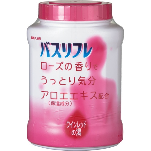ライオンケミカル 薬用入浴剤 バスリフレ ローズの香り 本体 680g 1本