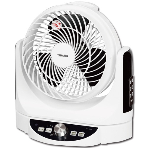 YAMAZEN 23cmDCエアーサーキュレーター リモコン付 YAR-AD233(WB) 1台