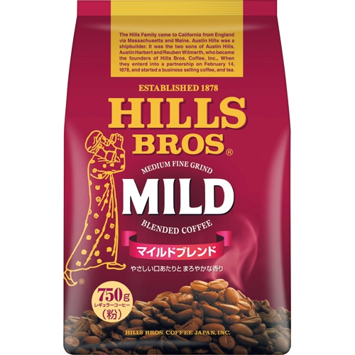 ヒルスコーヒー マイルドブレンド レギュラー 750g(粉) 1袋