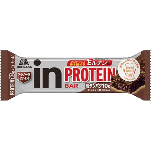 森永製菓 inバープロテイン グラノーラチョコアーモンド 1本