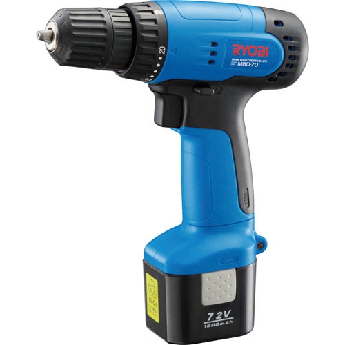京セラインダストリアルツールズ リョービ 7.2V充電式ドライバドリル MBD-70 1台
