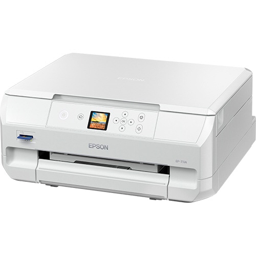 エプソン Colorio カラーインクジェット複合機 A4 EP-711A 1台