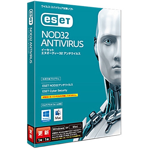 キヤノンITソリューションズ ESET NOD32 アンチウイルス Windows/Mac対応 更新 3516V64901 1本
