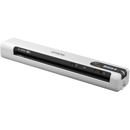 エプソン モバイルスキャナー Wi-Fiモデル A4 600dpi ホワイト ES-60WW 1台