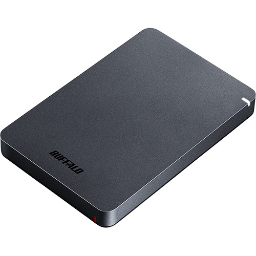 バッファロー MiniStation USB3.1(Gen1)対応 耐衝撃ポータブルHDD 1TB ブラック HD-PGF1.0U3-BKA 1台