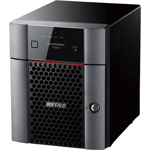 バッファロー TeraStation NAS専用HDD搭載 法人向けNAS デスクトップモデル 4ドライブ 4TB TS3420DN0404 1台