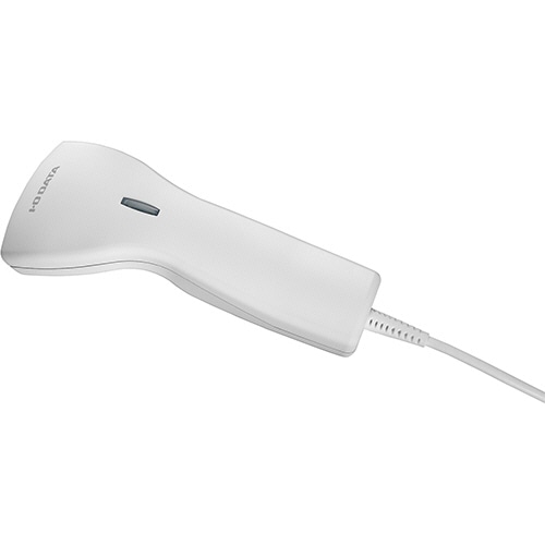 アイオーデータ 抗菌仕様 USB接続CCD式バーコードリーダー ホワイト BR-CCD/MS-U 1台