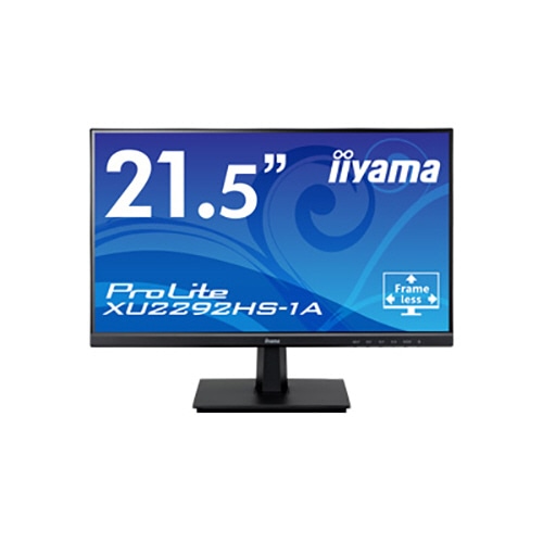 iiyama ProLite 21.5型ワイド液晶ディスプレイ マーベルブラック XU2292HS-B1A 1台