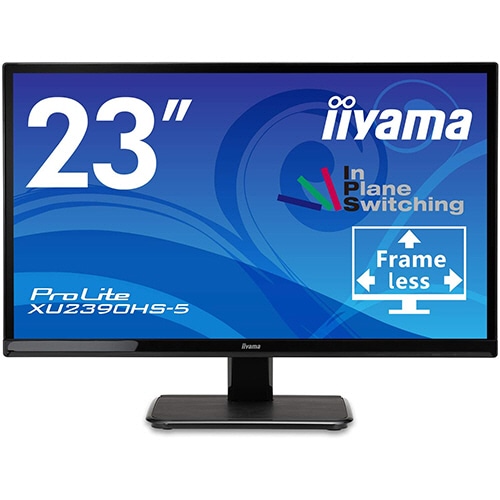 iiyama ProLite 23型ワイド液晶ディスプレイ マーベルブラック XU2390HS-B5 1台