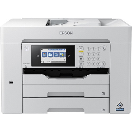 エプソン ビジネスインクジェット複合機 A3ノビ FAX機能付 2段カセット PX-M6011F 1台