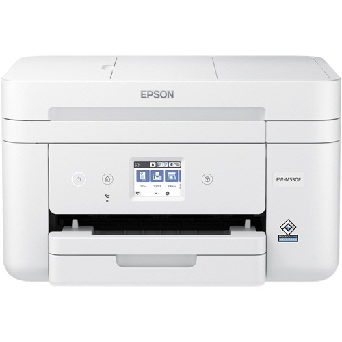 エプソン ビジネスインクジェット複合機 A4 FAX機能付 EW-M530F 1台