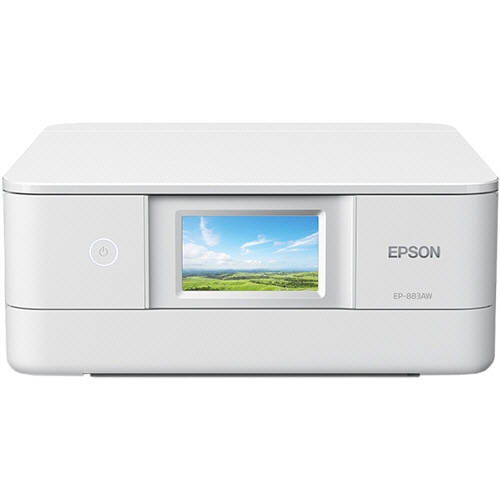 エプソン Colorio インクジェット複合機 A4 ホワイト EP-883AW 1台