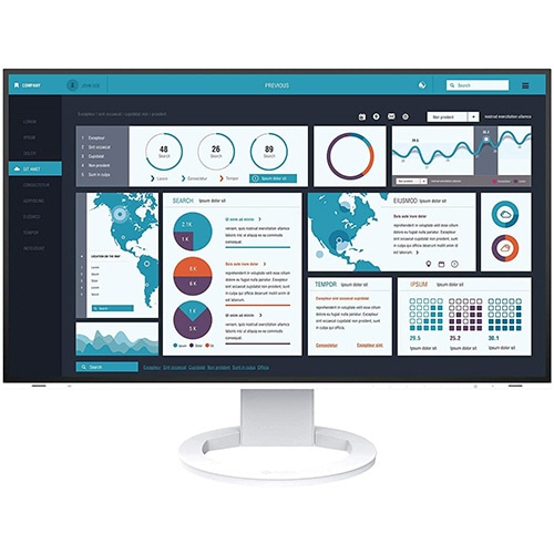 EIZO FlexScan 27型 カラー液晶モニター ホワイト EV2795-WT 1台