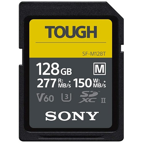ソニー SDXC UHS-II メモリーカード タフ仕様 128GB Class10 SF-M128T 1枚