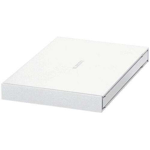 エレコム 外付けポータブルSSD 1TB ホワイト ESD-EJ1000GWH 1台
