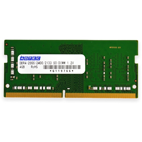 アドテック DDR4 3200MHz 260Pin SO-DIMM 8GB ADS3200N-H8G 1枚