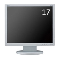 ＮＥＣ　１７型液晶ディスプレイ　ホワイト　ＬＣＤ－ＡＳ１７３Ｍ　１台