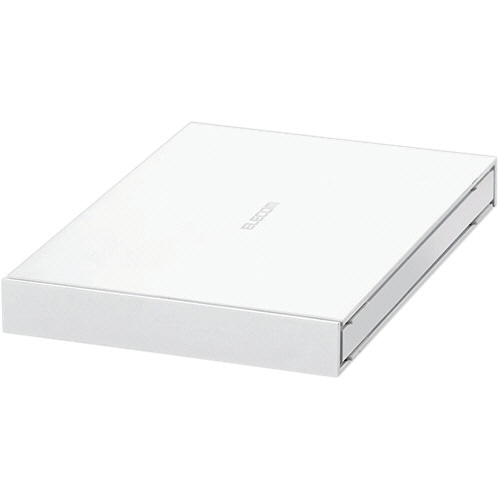 エレコム 外付けポータブルSSD 500GB ホワイト ESD-EJ0500GWHR 1台
