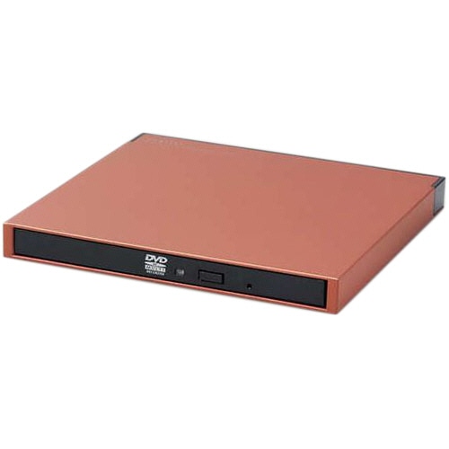 ロジテック USB3.2(Gen1) Native Type-C対応ポータブルDVDドライブ レッド LDR-PML8U3CVRD 1台