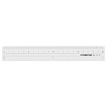 ステッドラー 直線定規 両側目盛り付き 20cm 962 20-20 1個