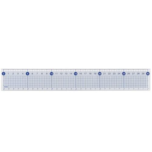 レイメイ藤井 すべらないカッティング定規 30cm ACJ555 1個