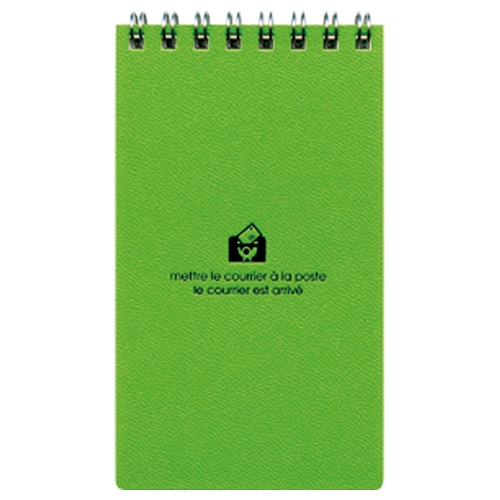 エトランジェ・ディ・コスタリカ Wリングメモ アップルグリーン CUO-28-06 1冊