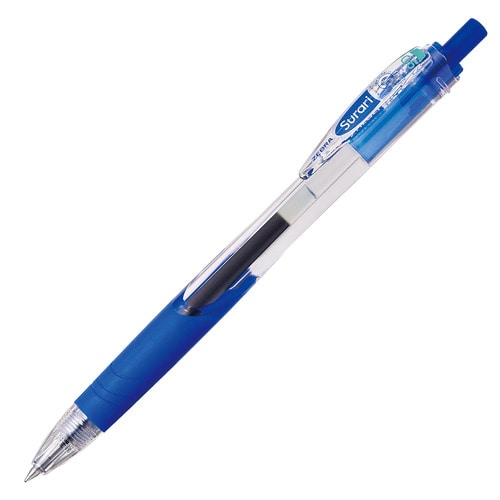 ゼブラ 油性ボールペン スラリ 0.5mm 青 BNS11-BL 1本