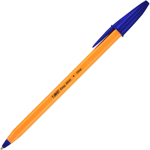 BIC 油性ボールペン オレンジEG 0.7mm 青 業務用パック E-ORGF20EGBLU 1箱(20本)