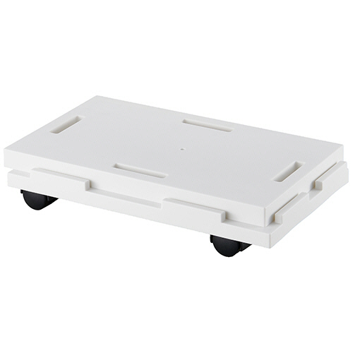 サンコープラスチック　連結できるラクゴロ１８　ホワイト　３５０１６９　１台