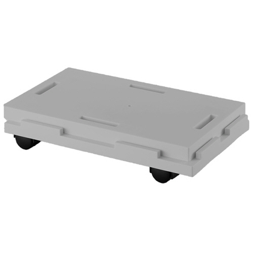 サンコープラスチック　連結できるラクゴロ１８　グレー　３５０１９０　１台