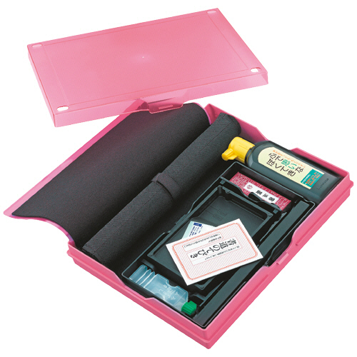 呉竹　書道用品セット　クリアピンク　ＧＭ１－３１　１個