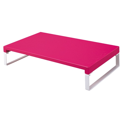 リヒトラブ 机上台 W390×D250×H80mm 赤 A-7330-3 1台