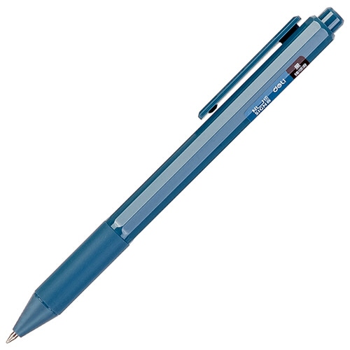 デリ　ｎｕｓｉｇｎ　ゲルインクボールペン　０．５ｍｍ　ブラック　（軸色：ブルー）　軽量設計　ＤＬＩ－ＮＰＥ５５９ＢＬ　１本