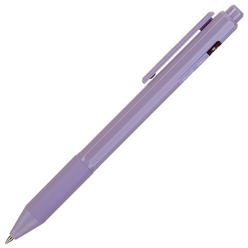 デリ　ｎｕｓｉｇｎ　ゲルインクボールペン　０．５ｍｍ　ブラック　（軸色：パープル）　軽量設計　ＤＬＩ－ＮＰＥ５５９ＰＵ　１本