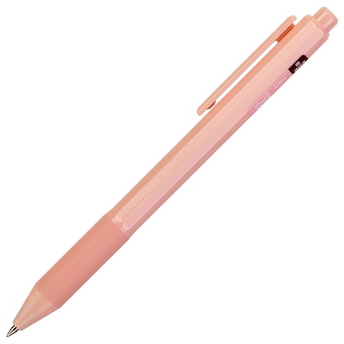 デリ　ｎｕｓｉｇｎ　ゲルインクボールペン　０．５ｍｍ　ブラック　（軸色：ピンク）　軽量設計　ＤＬＩ－ＮＰＥ５５９ＰＫ　１本