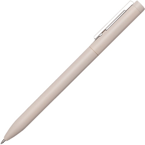 デリ　ｎｕｓｉｇｎ　ゲルインクボールペン　０．５ｍｍ　ブラック　（軸色：ベージュ）　クリップ押しタイプ　ＤＬＩ－ＮＰＥ５６３ＢＥ　１本