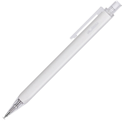 デリ　ｎｕｓｉｇｎ　ゲルインクボールペン　０．５ｍｍ　ブラック　（軸色：ホワイト）　三角フォルム　ＤＬＩ－ＮＰＥ６４９ＷＨ　１本