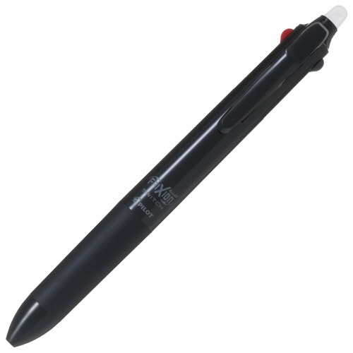 パイロット　フリクションボールスイッチ（フリクション３色／０．３８ｍｍ＋油性黒／０．５ｍｍ）　ブラック　ＬＢ３１ＦＢＳ－１－Ｂ　１本