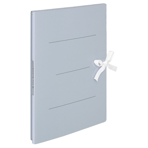 コクヨ ガバットファイルS(ストロングタイプ・紙製) A4タテ(ひも付き) 1000枚収容 背幅13-113mm 青 フ-SH90B 1冊