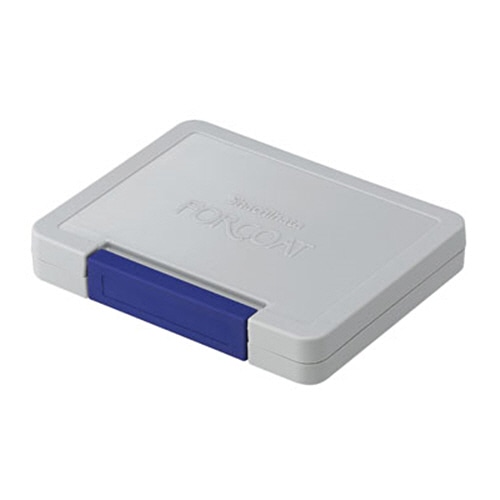 シヤチハタ フォアコートスタンプ台 中形 藍色 HCN-2-B 1個
