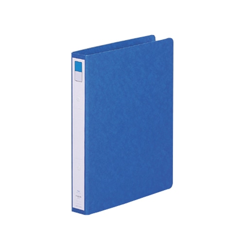 リヒトラブ リングファイル(ツイストリング) B5タテ 2穴 200枚収容 リング内径25mm 背幅35mm 藍 F-802UN-5 1冊
